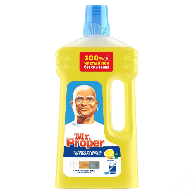 Засіб для миття підлоги MR.PROPER Лимон, універсальний, 1 л